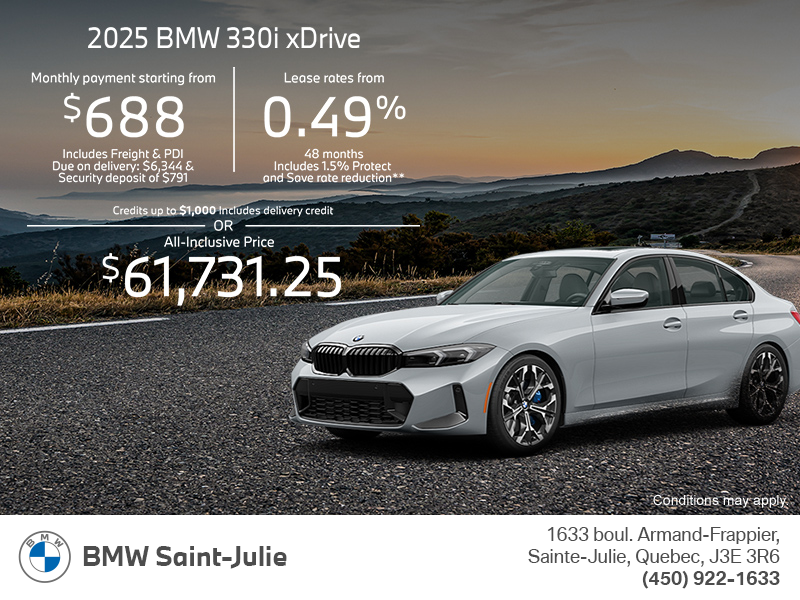 Get the 2025 BMW 3 Series Sedan