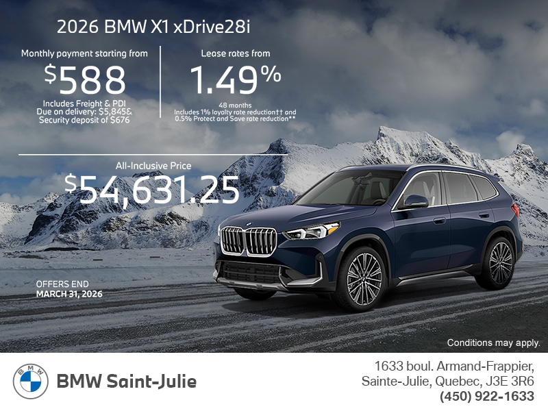 2026 BMW X1