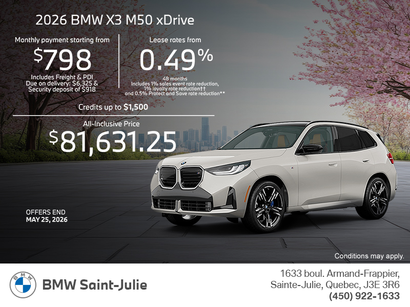 2026 BMW X3
