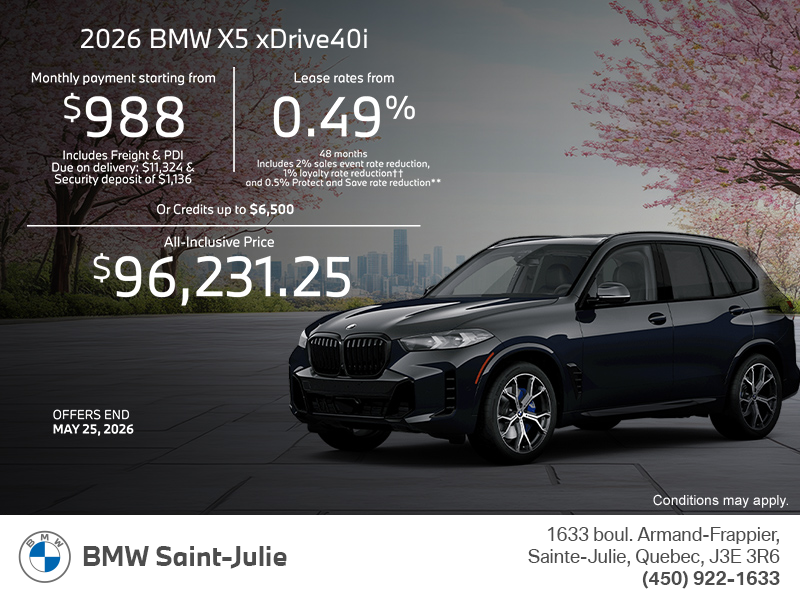 2026 BMW X5