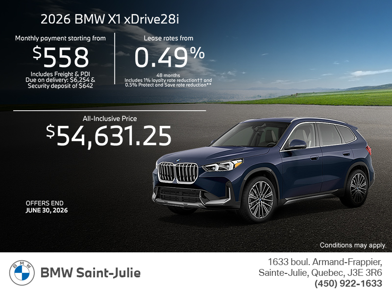 2026 BMW X1