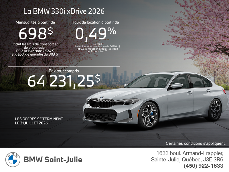 BMW 3 Series Sedan 2026