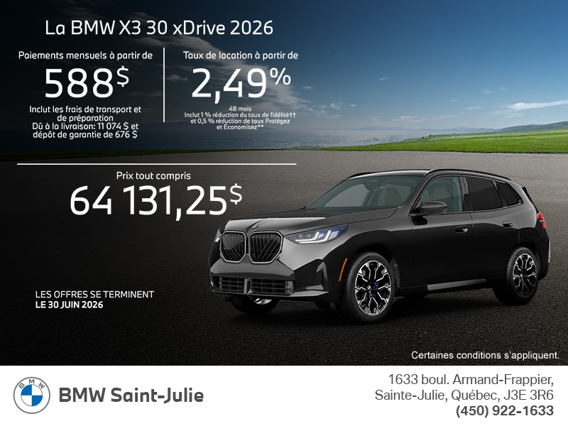 BMW X3 2026