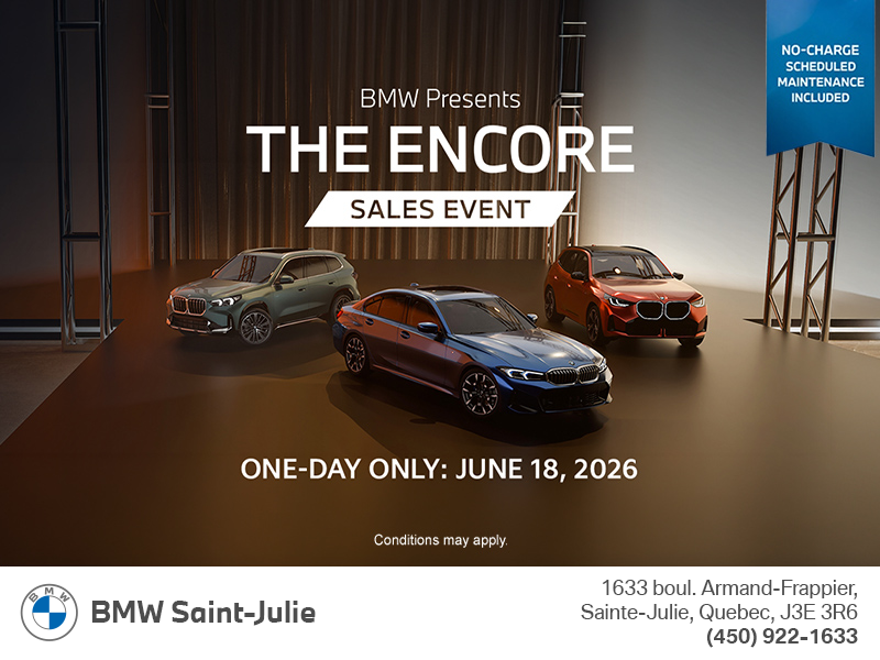 The BMW Monthly Sales Event