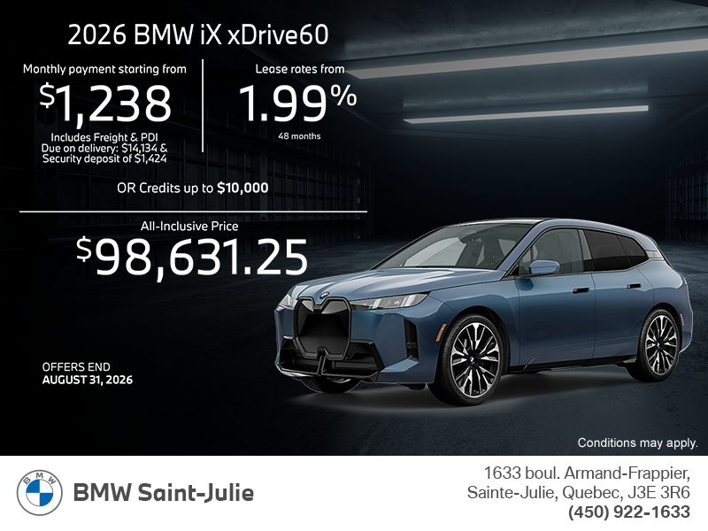 2026 BMW iX