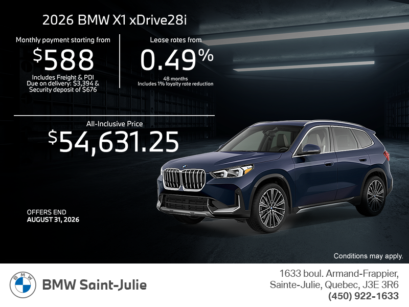 2026 BMW X1