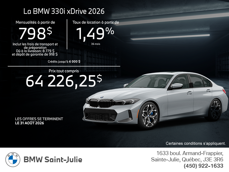 BMW 3 Series Sedan 2026