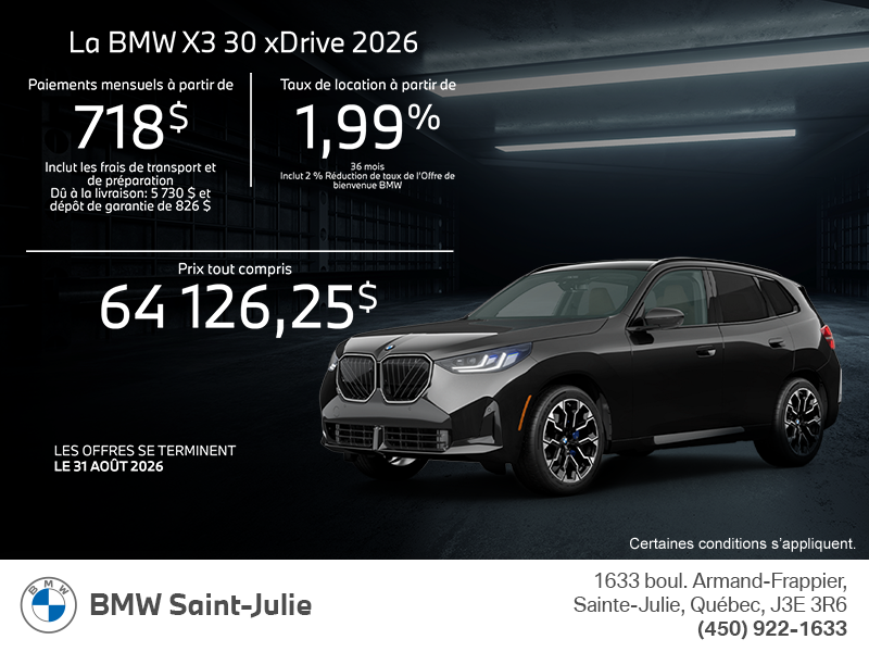 BMW X3 2026