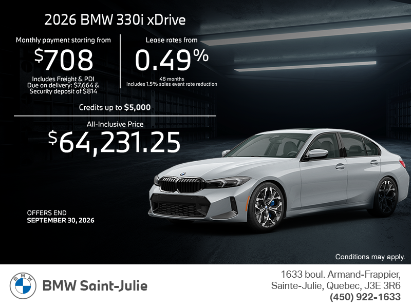 2026 BMW 3 Series Sedan