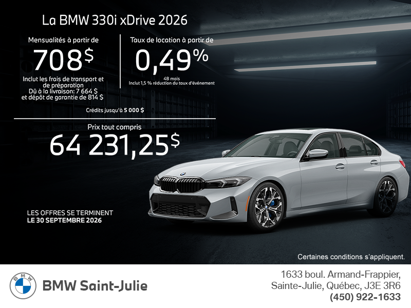 BMW 3 Series Sedan 2026