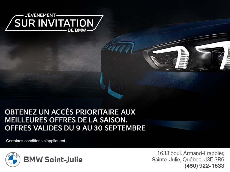 L'événement mensuel de BMW