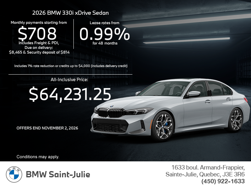 2026 BMW 3 Series Sedan