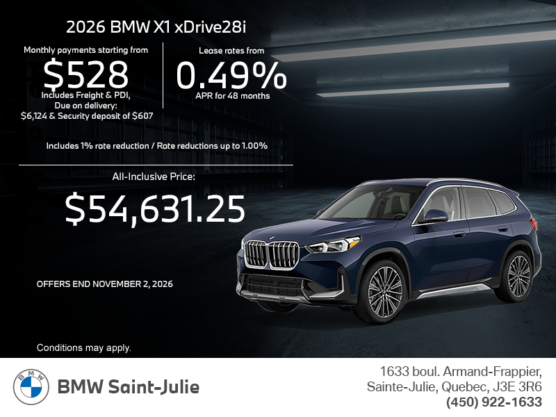 2026 BMW X1