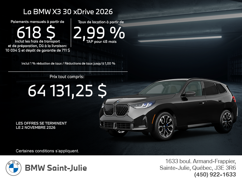 BMW X3 2026