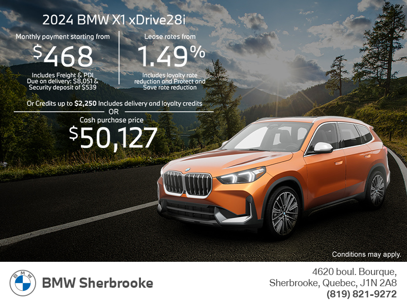 Get the 2024 BMW X1