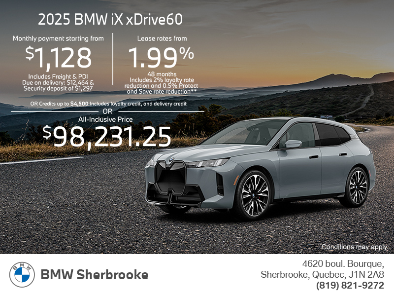 Get the 2026 BMW iX