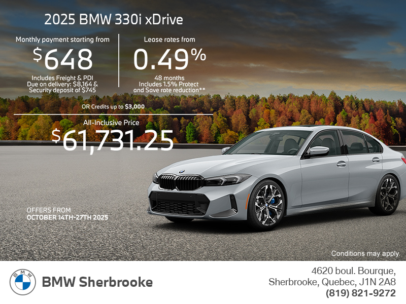 Get the 2025 BMW 3 Series Sedan