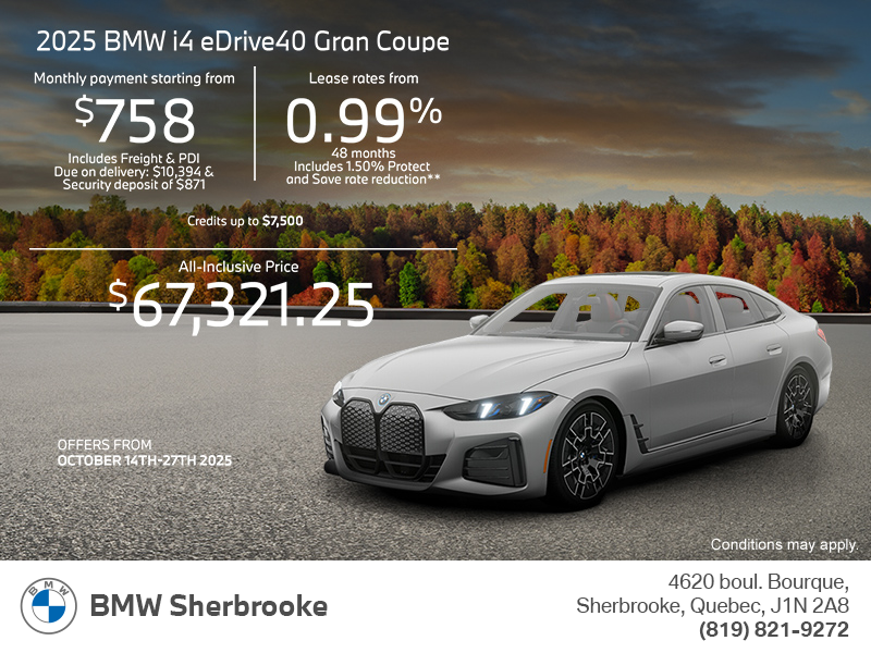 Get the 2025 BMW i4