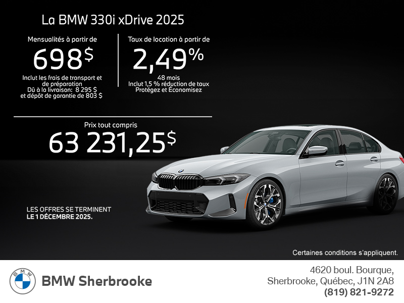 Procurez-vous le Bmw 3 Series Sedan 2026