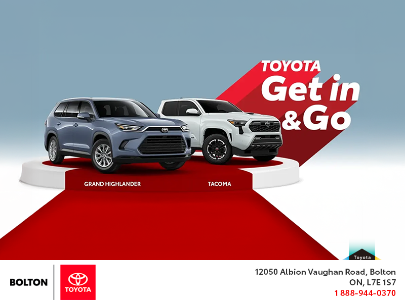 Get in and go!