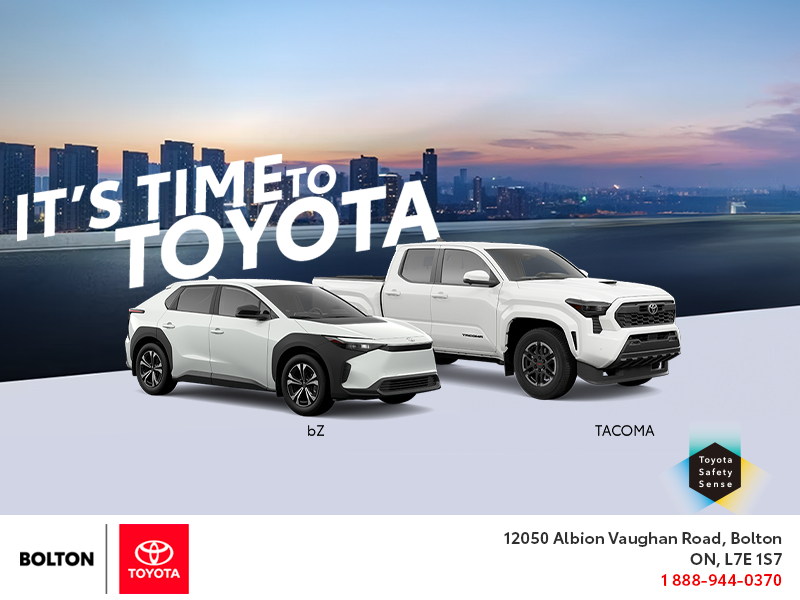 It's time to Toyota!