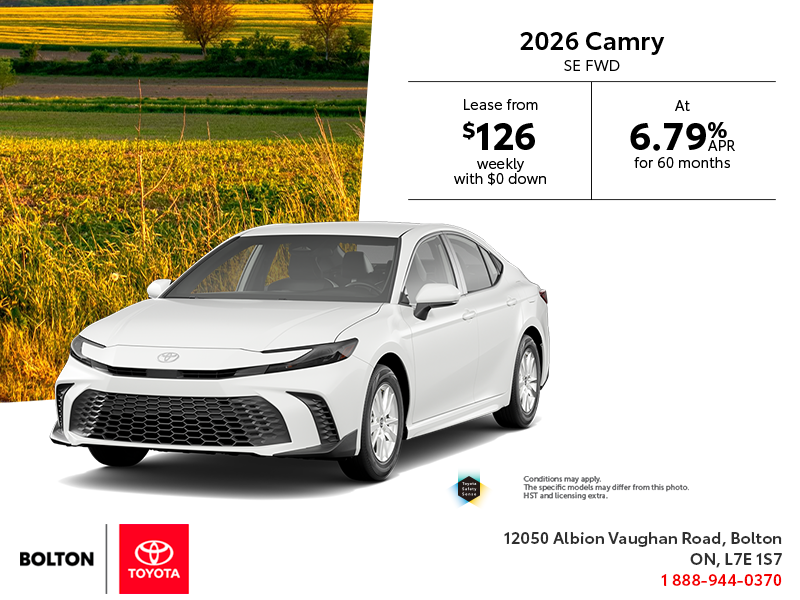 2026 Toyota Camry SE FWD