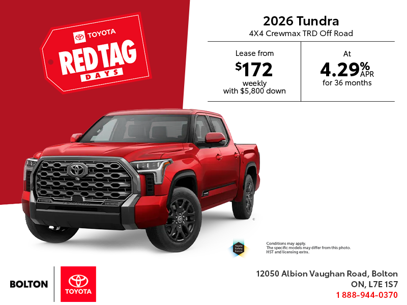 2026 Toyota Tundra 4x4 Crewmax TRD Off Road