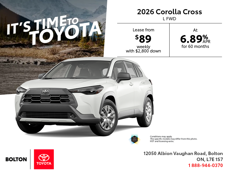 2026 Toyota Corolla Cross