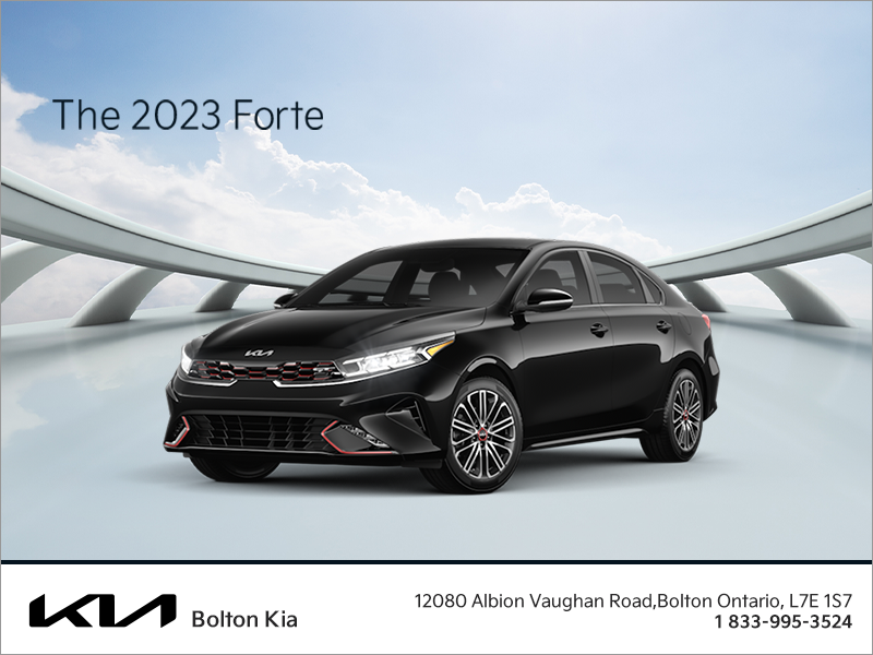 Get the 2023 Kia Forte!