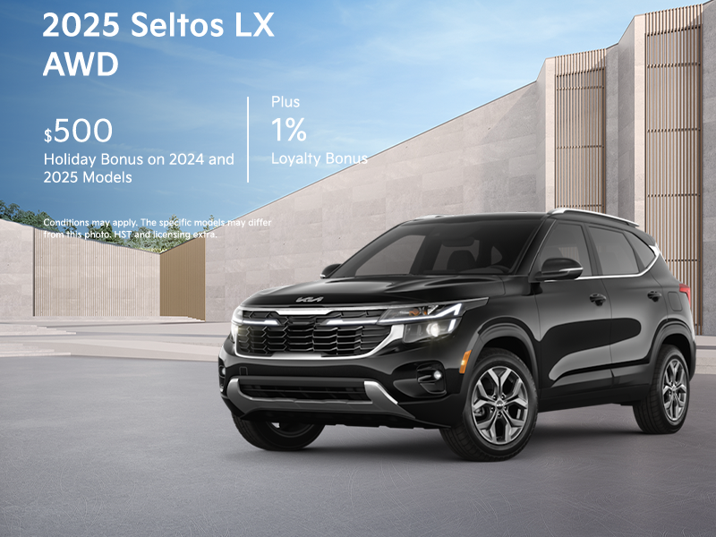 Get the 2025 Kia Seltos!