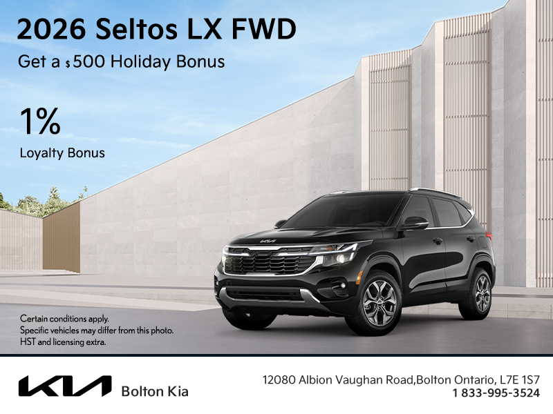 Get the 2026 Kia Seltos!