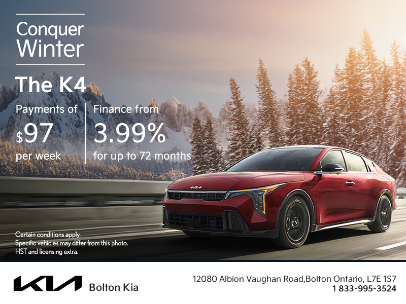 Get the 2025 Kia K4 !