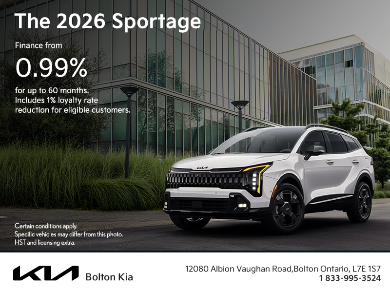 Get the 2026 Kia Sportage!