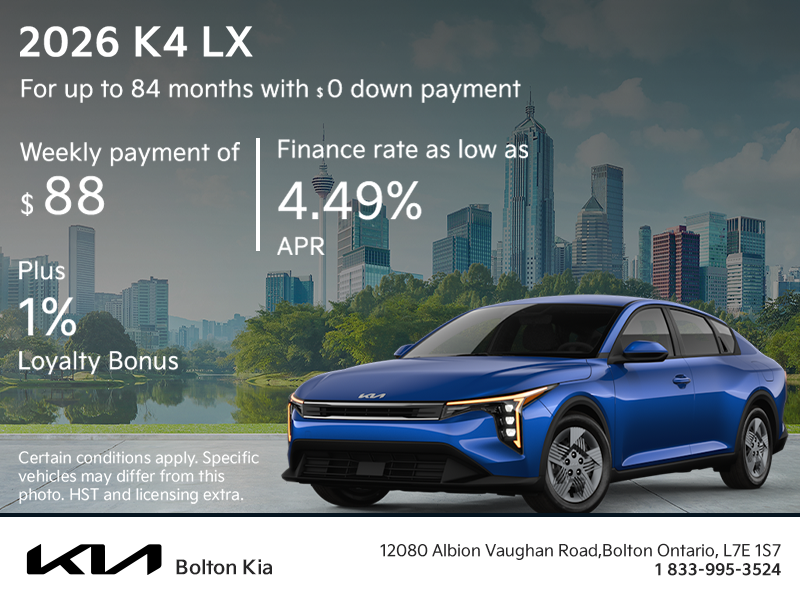 2026 Kia K4