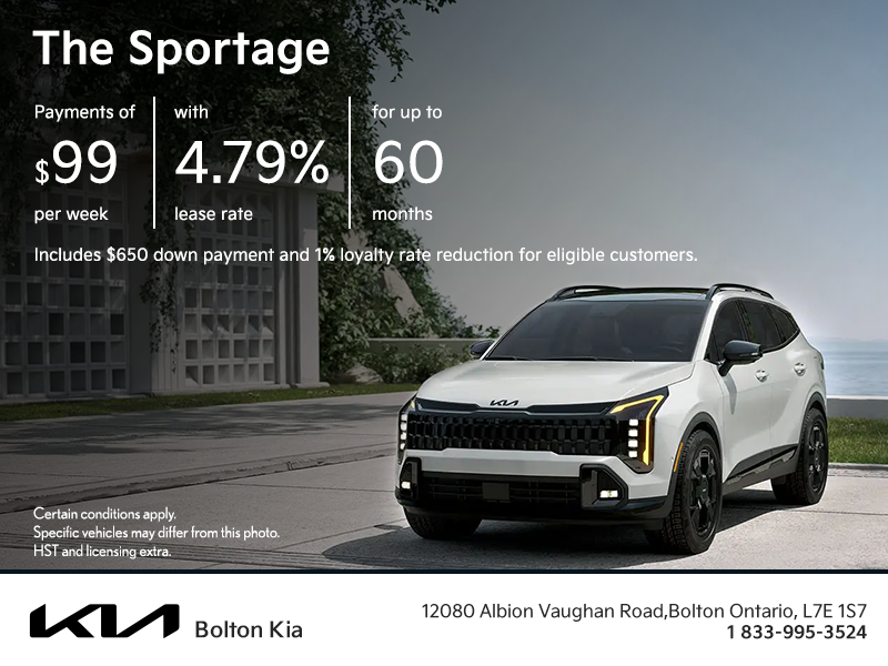 Get the 2026 Kia Sportage!
