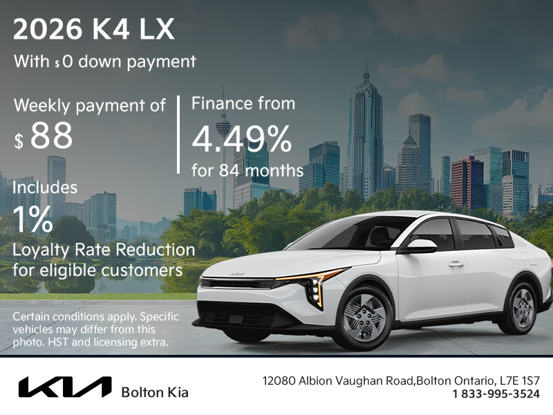 2026 Kia K4