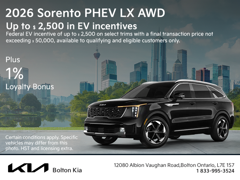 Get the 2026 Kia Sorento!