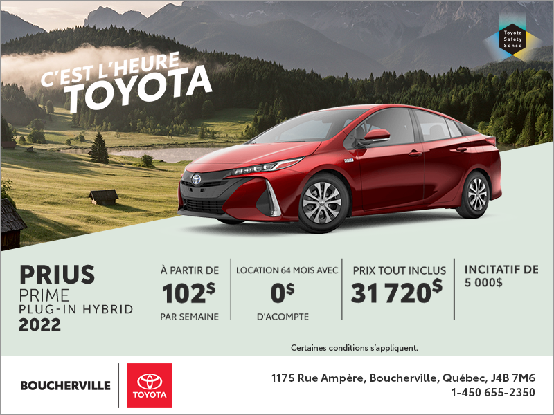 Toyota Prius Prime 2022