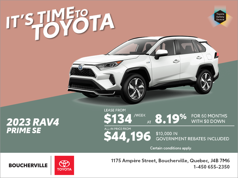 Toyota de Boucherville in Boucherville | 2023 Toyota RAV4