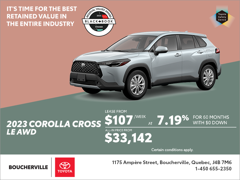 2023 Toyota Corolla Cross