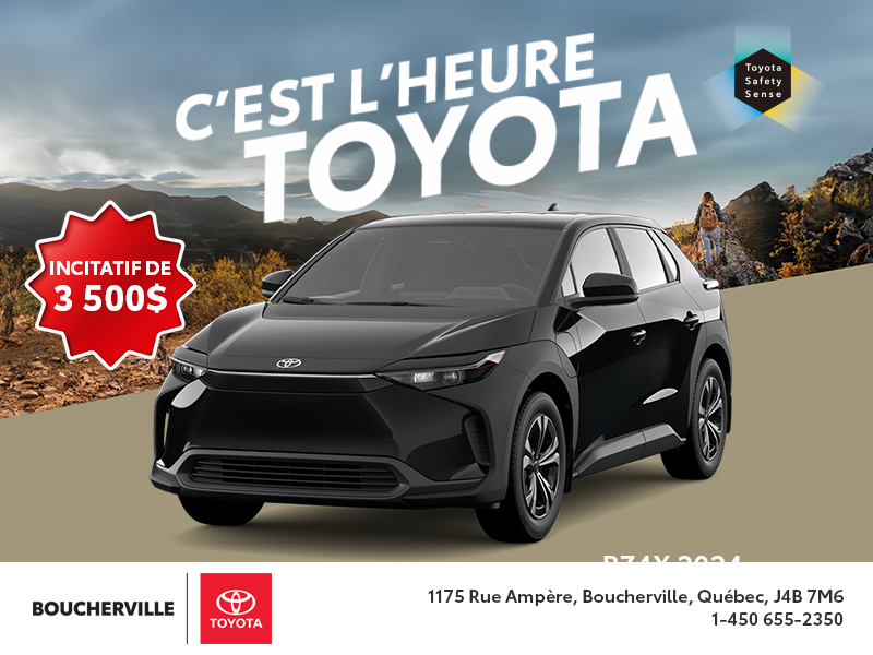 C'est l'heure Toyota!