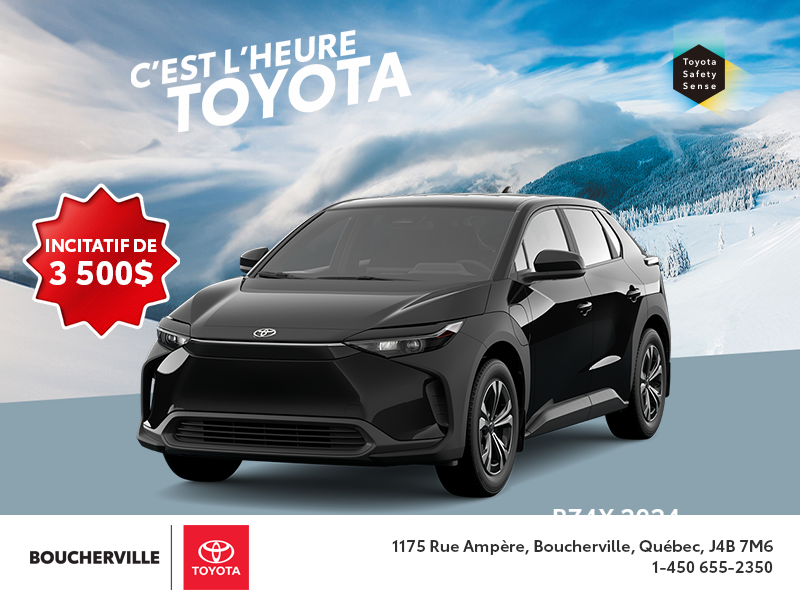 C'est l'heure Toyota!