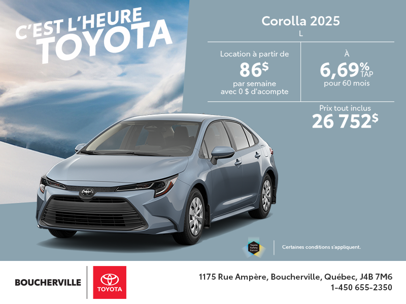 Toyota Corolla 2025