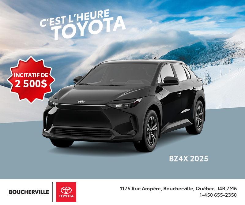 C'est l'heure Toyota!