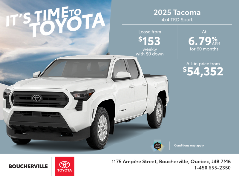 2025 Toyota Tacoma