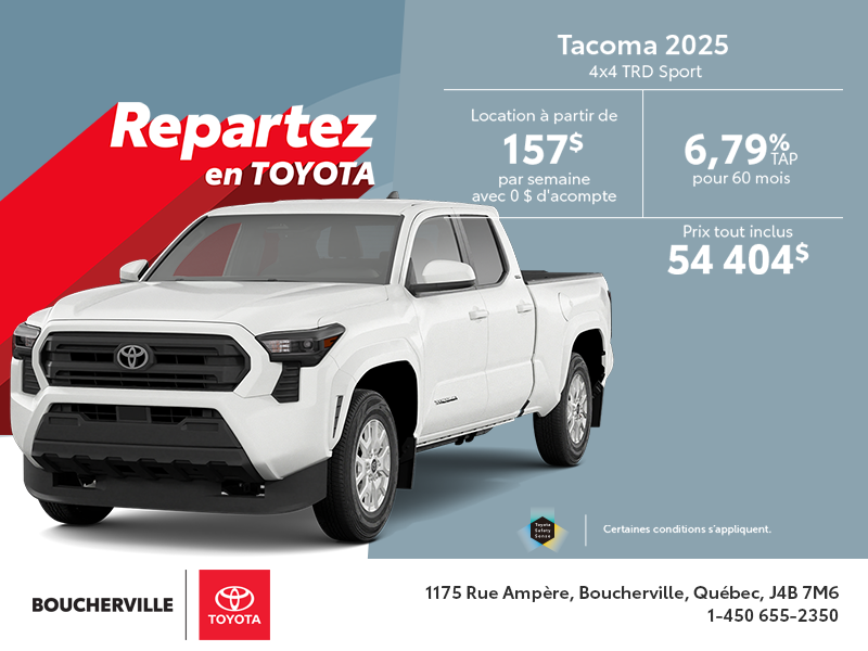 Toyota Tacoma 2025