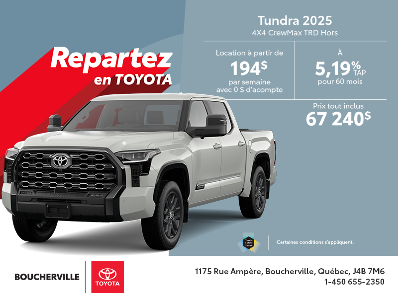 Toyota Tundra 2025