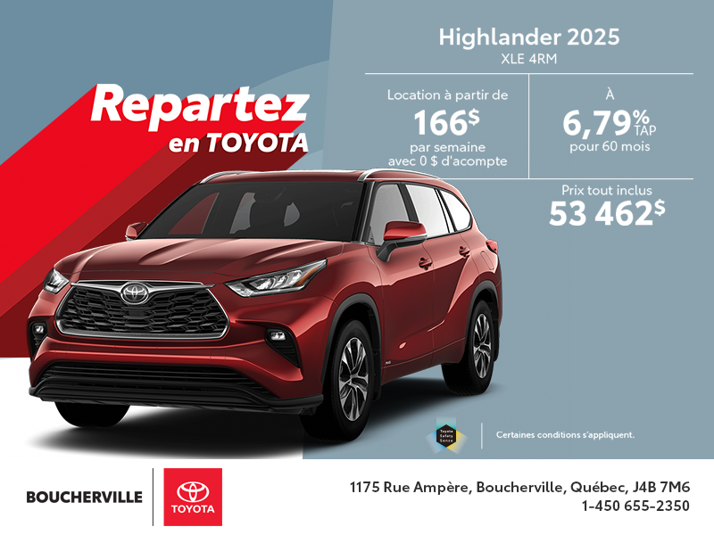 Toyota Highlander 2025