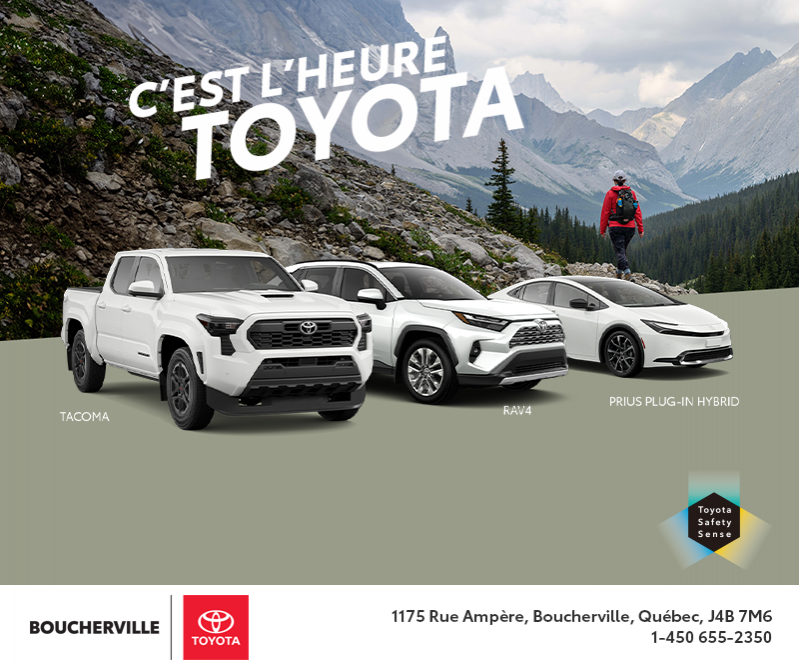 C'est l'heure Toyota!