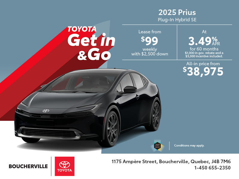 2025 Toyota Prius Plug-In Hybrid